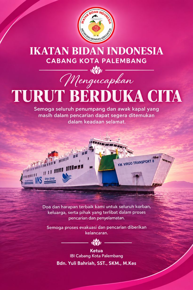 TURUT BERDUKA CITA Atas Musibah Tenggelamnya KM. Virgo Transport 8 Rute Surabaya – Banjarmasin