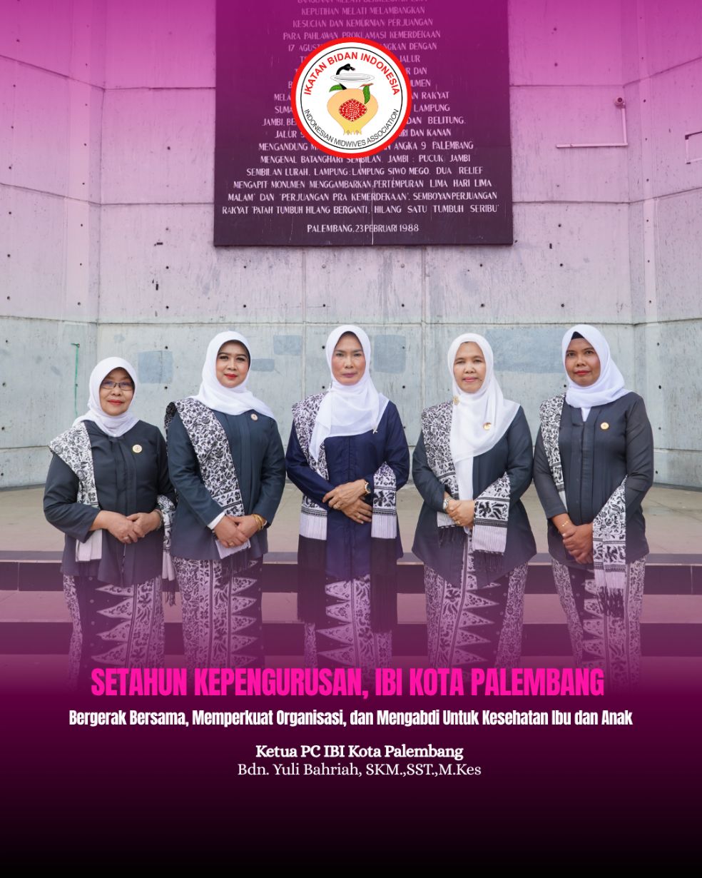 SETAHUN KEPENGURUSAN, IBI KOTA PALEMBANG